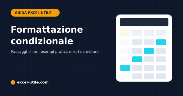 Formattazione condizionale in Excel: scadenze, duplicati e valori